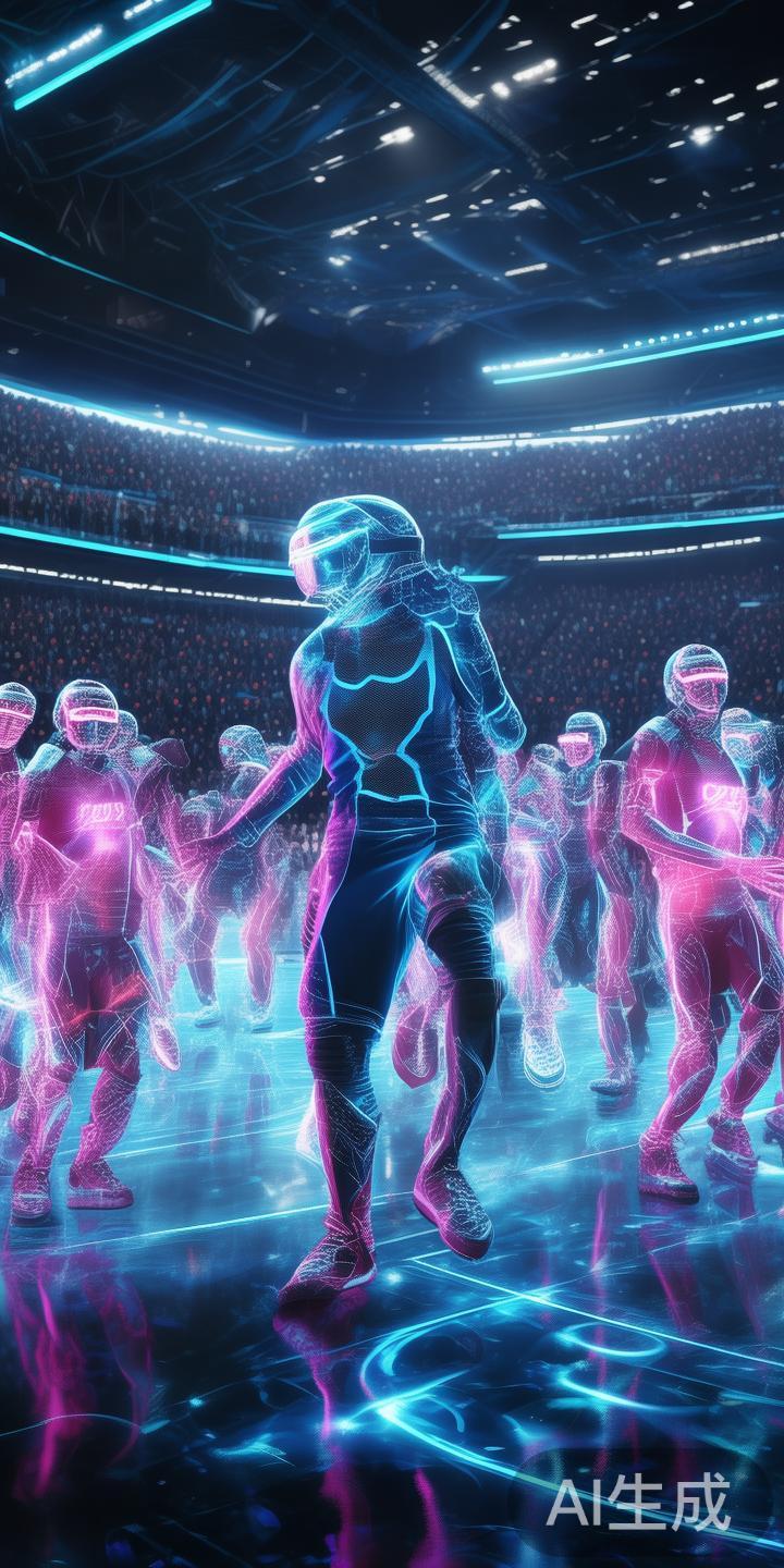 虚拟体育和AR/VR体育队伍：虚拟体育结合了科技、