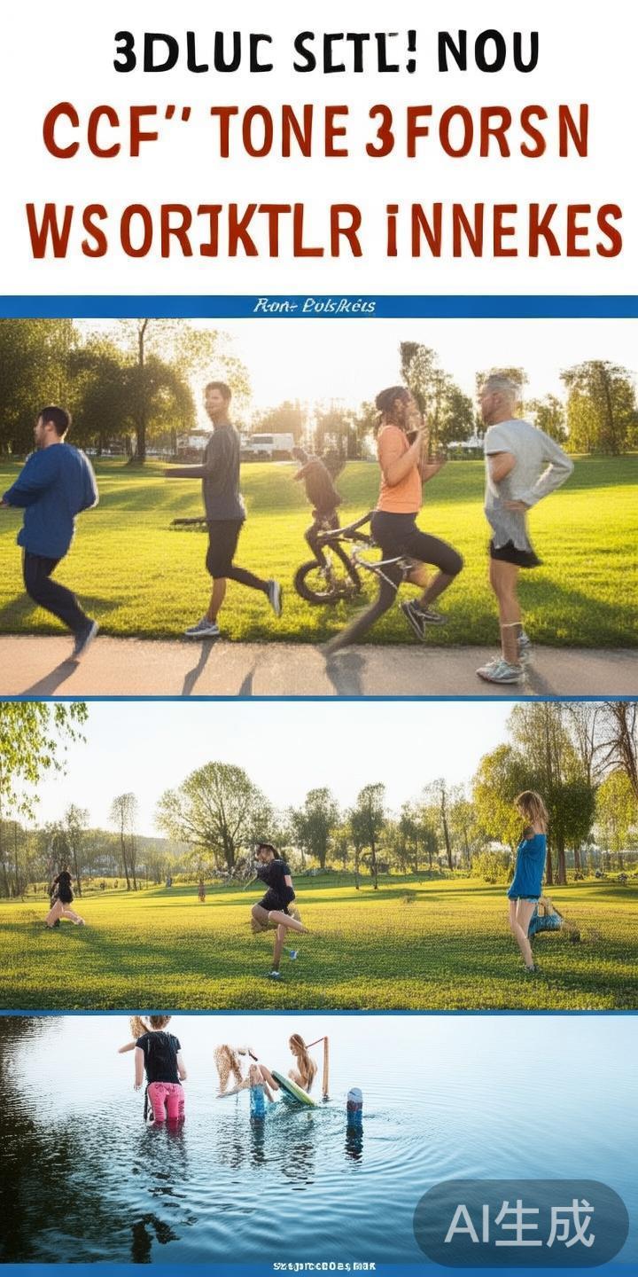 中老年人体育锻炼攻略:提升体能延缓衰退的有效方法 如快步走、慢跑、骑自行车和游泳等,这些运动有助于增